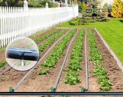 Garden Drip Tape Irrigation Kit 500' | BioPlus