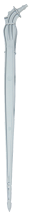Barbed Grey Drip Stake